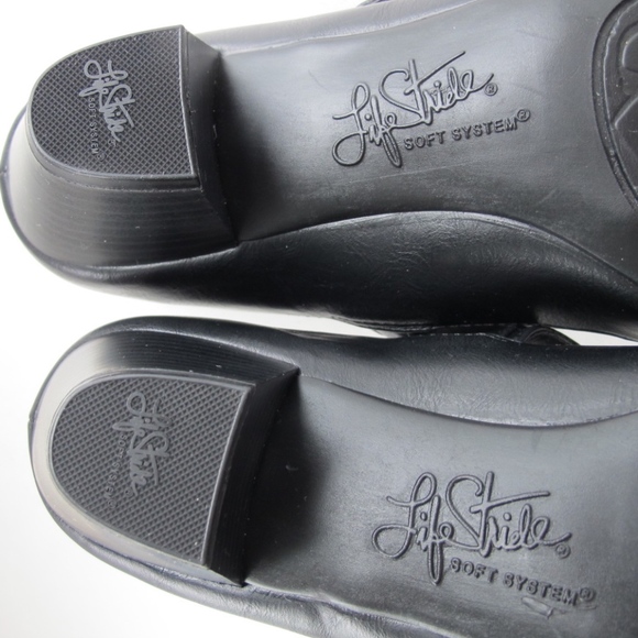 Life Stride Shoes | Black Pumps Lifestride Low Heel Comfort Shoes 8m | Poshmark